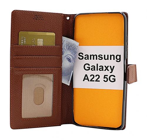 billigamobilskydd.se New Jalusta Lompakkokotelo Samsung Galaxy A22 5G (SM-A226B)