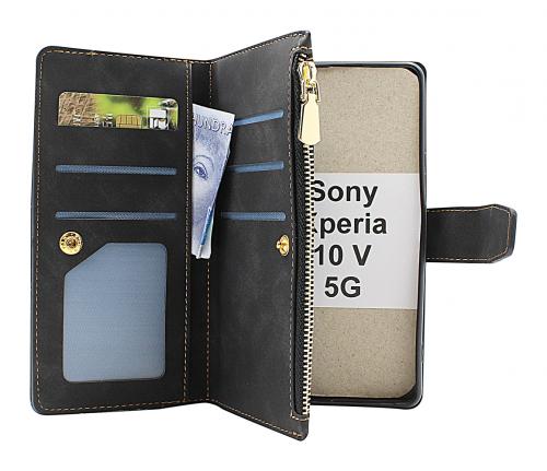 billigamobilskydd.se XL Standcase Luksuskotelo puhelimeen Sony Xperia 10 V 5G