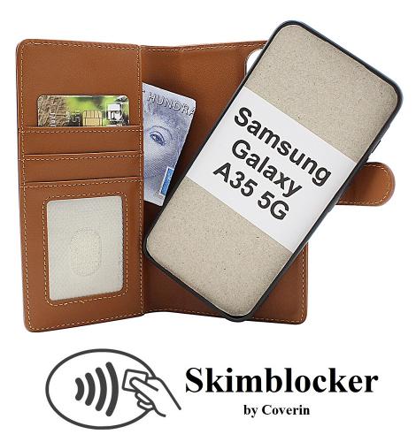 Coverin Skimblocker Magneettikotelo Samsung Galaxy A35 5G