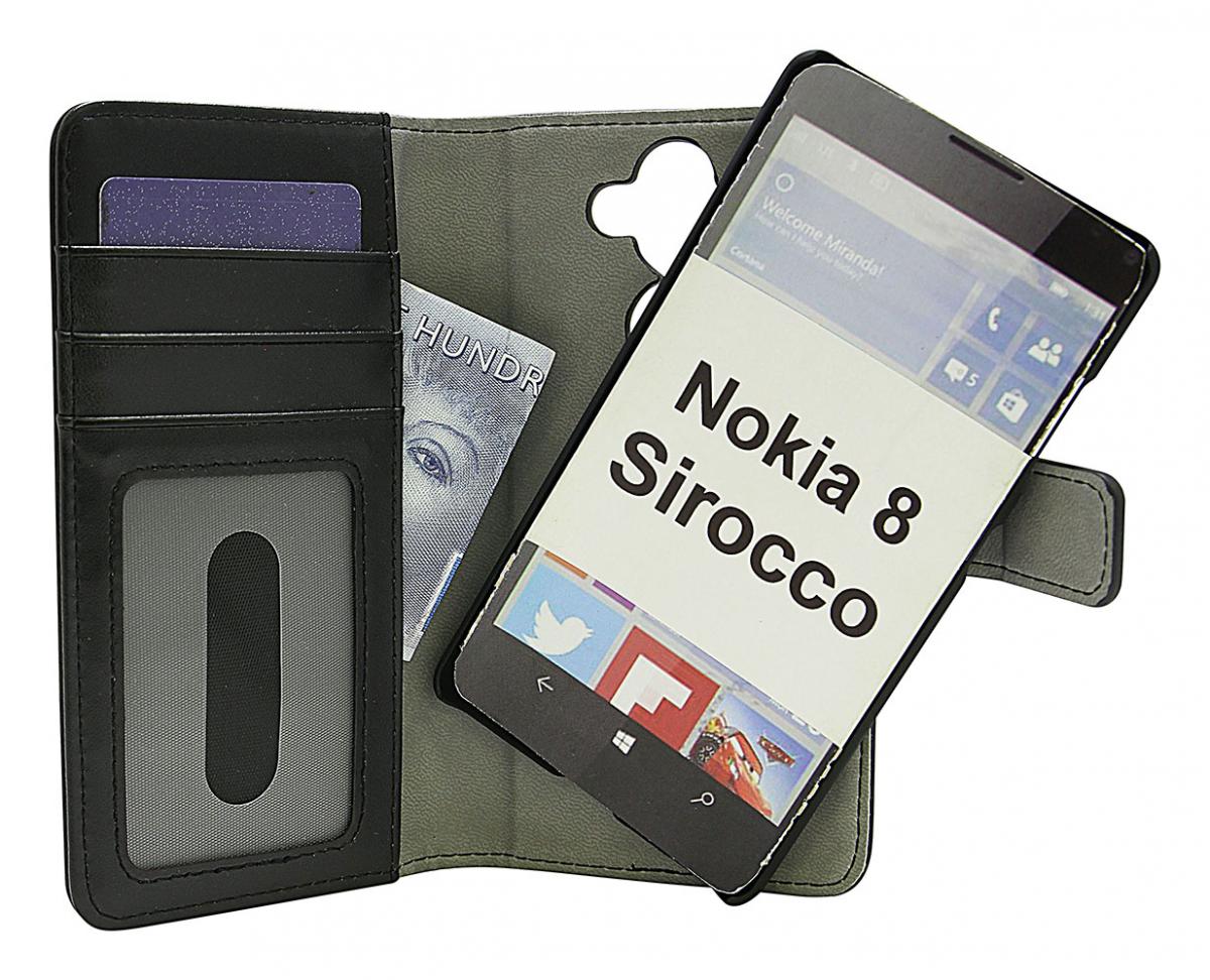 CoverIn Skimblocker Magneettilompakko Nokia 8 Sirocco