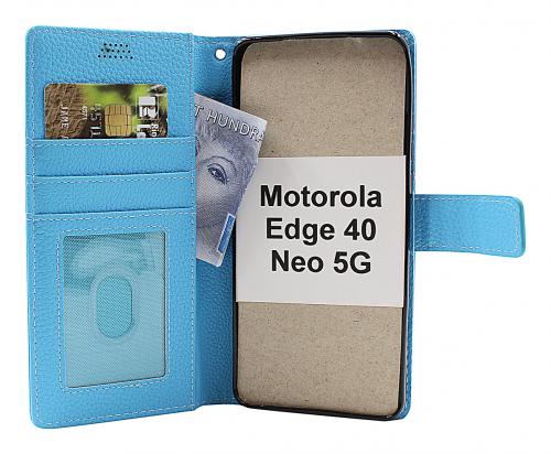 billigamobilskydd.se New Jalusta Lompakkokotelo Motorola Edge 40 Neo 5G