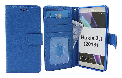 billigamobilskydd.se New Jalusta Lompakkokotelo Nokia 3.1 (2018)
