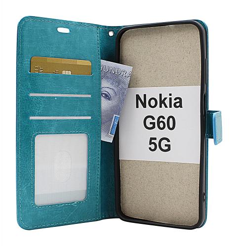 billigamobilskydd.se Crazy Horse Lompakko Nokia G60 5G