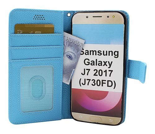 billigamobilskydd.se New Jalusta Lompakkokotelo Samsung Galaxy J7 2017 (J730FD)
