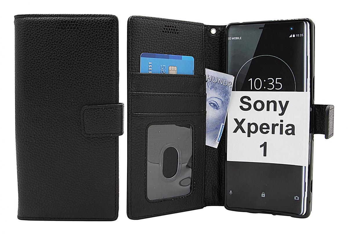 billigamobilskydd.se New Jalusta Lompakkokotelo Sony Xperia 1 (J9110)