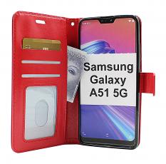 billigamobilskydd.se Crazy Horse Lompakko Samsung Galaxy A51 5G (A516B/DS)