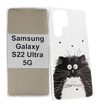 billigamobilskydd.se TPU-Designkotelo Samsung Galaxy S22 Ultra 5G