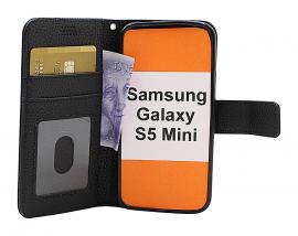 billigamobilskydd.se New Jalusta Lompakkokotelo Samsung Galaxy S5 Mini (G800F)