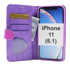 billigamobilskydd.se Standcase Glitter Wallet iPhone 11 (6.1)