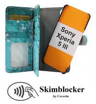 CoverIn Skimblocker XL Magnet Designwallet Sony Xperia 5 III (XQ-BQ52)