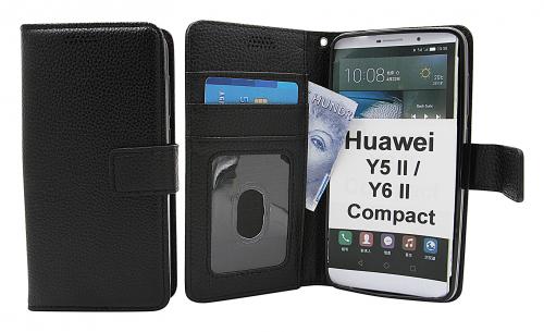 billigamobilskydd.se New Jalusta Lompakkokotelo Huawei Y6 II Compact (LYO-L21)