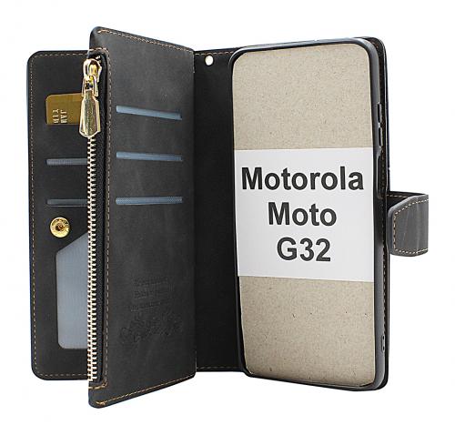 billigamobilskydd.se XL Standcase Luksuskotelo puhelimeen Motorola Moto G32