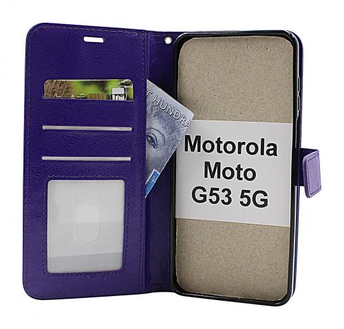 billigamobilskydd.se Crazy Horse Lompakko Motorola Moto G53 5G