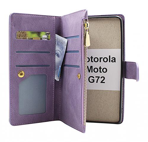 billigamobilskydd.se XL Standcase Luksuskotelo puhelimeen Motorola Moto G72