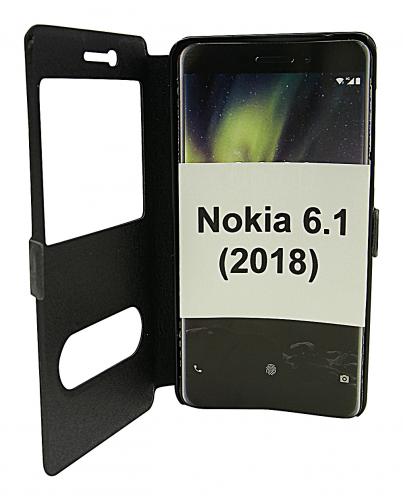 billigamobilskydd.se Flipcase Nokia 6 (2018)