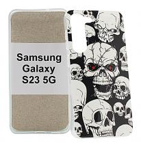 billigamobilskydd.se TPU-Designkotelo Samsung Galaxy S23 5G