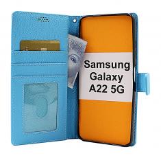 billigamobilskydd.se New Jalusta Lompakkokotelo Samsung Galaxy A22 5G (SM-A226B)