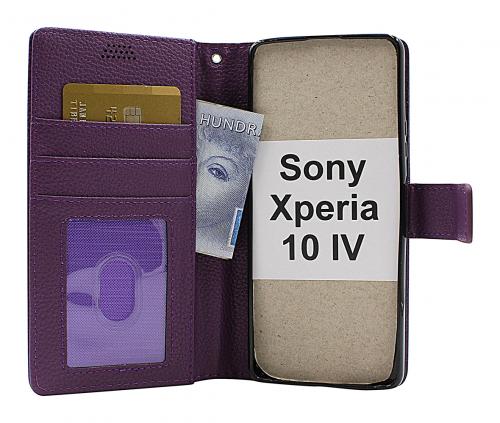 billigamobilskydd.se New Jalusta Lompakkokotelo Sony Xperia 10 IV 5G (XQ-CC54)