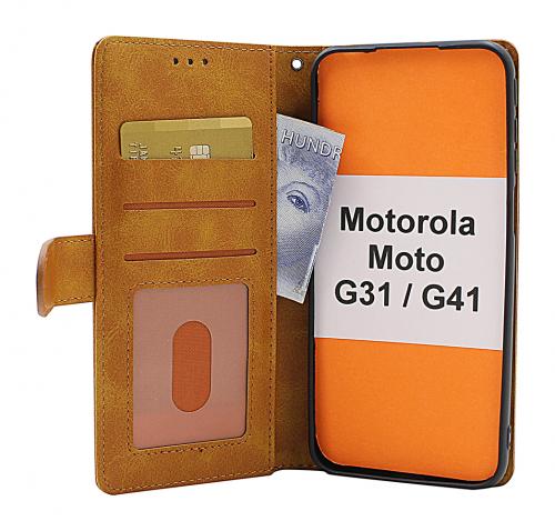 billigamobilskydd.se Zipper Standcase Wallet Motorola Moto G31/G41