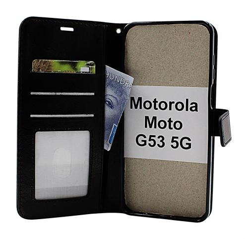 billigamobilskydd.se Crazy Horse Lompakko Motorola Moto G53 5G
