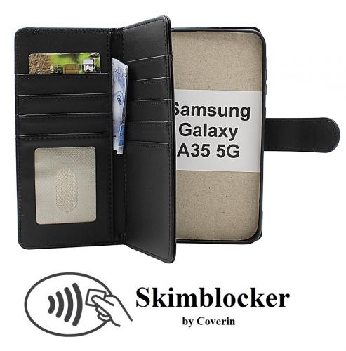 Coverin Skimblocker XL Magnet Wallet Samsung Galaxy A35 5G