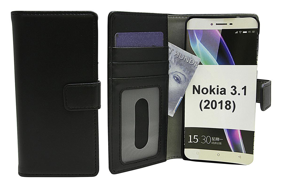 CoverIn Skimblocker Magneettilompakko Nokia 3.1 (2018)
