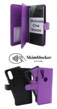CoverIn Skimblocker XL Magnet Wallet Motorola One Vision