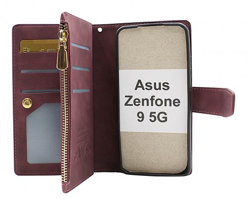 billigamobilskydd.se XL Standcase Luksuskotelo puhelimeen Asus Zenfone 9 5G