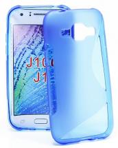 billigamobilskydd.se S-Line TPU-muovikotelo Samsung Galaxy J1 (SM-J100H)