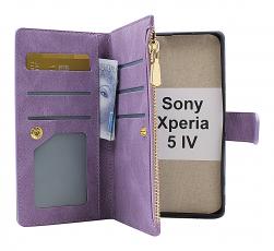 billigamobilskydd.se XL Standcase Luksuskotelo puhelimeen Sony Xperia 5 IV 5G