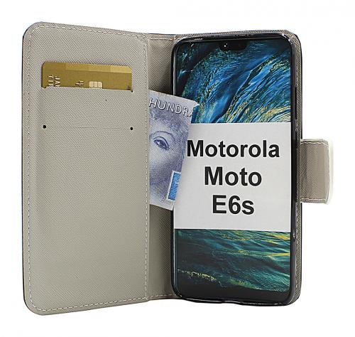 billigamobilskydd.se Kuviolompakko Motorola Moto E6s