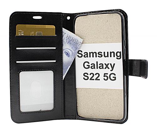 billigamobilskydd.se Crazy Horse Lompakko Samsung Galaxy S22 5G