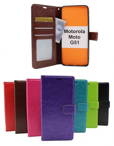 billigamobilskydd.se Crazy Horse Lompakko Motorola Moto G51