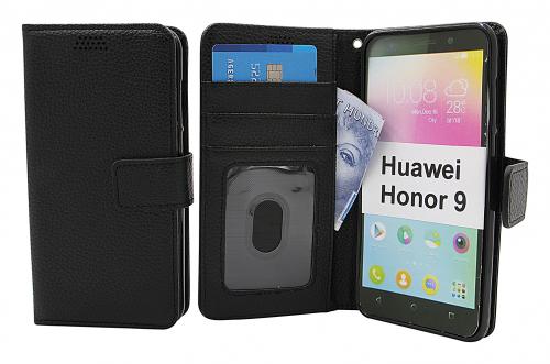 billigamobilskydd.se New Jalusta Lompakkokotelo Huawei Honor 9 (STF-L09)