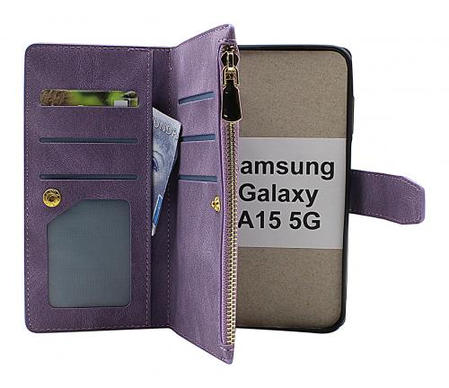 billigamobilskydd.se XL Standcase Luksuskotelo puhelimeen Samsung Galaxy A15 5G