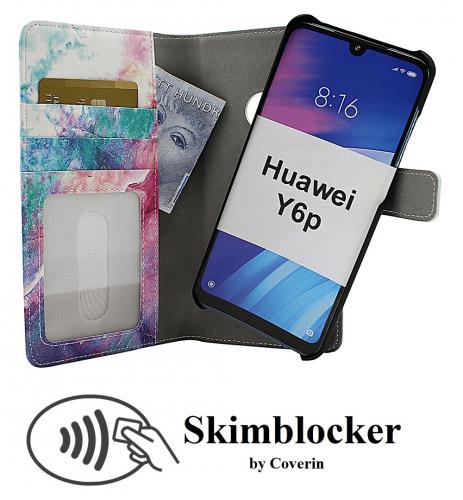 billigamobilskydd.se Skimblocker Design Magneettilompakko Huawei Y6p