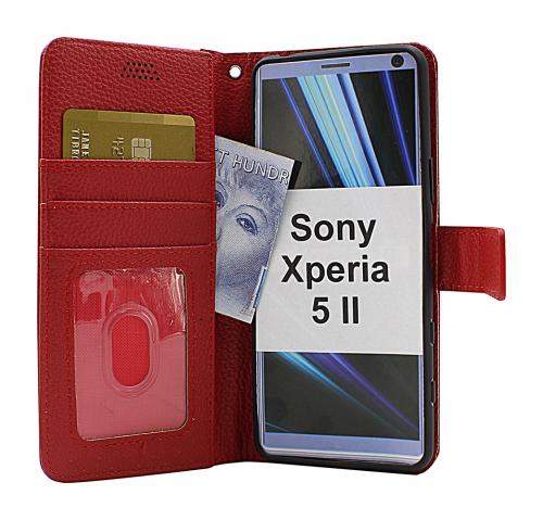 billigamobilskydd.se New Jalusta Lompakkokotelo Sony Xperia 5 II (XQ-AS52)