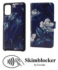 CoverIn Skimblocker Design Magneettilompakko Samsung Galaxy A41