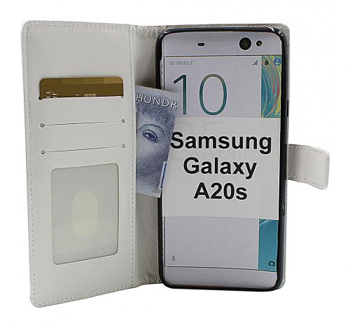 billigamobilskydd.se Kuviolompakko Samsung Galaxy A20s (A207F/DS)