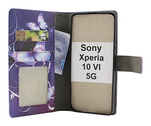 Coverin Skimblocker Sony Xperia 10 VI 5G Magneetti Puhelimen Kuoret Design