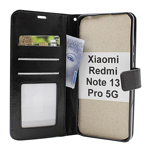 billigamobilskydd.se Crazy Horse Lompakko Xiaomi Redmi Note 13 Pro 5G
