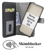 CoverIn Skimblocker Magneettikotelo Sony Xperia 10 V 5G