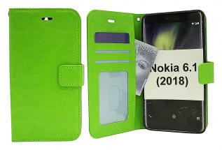 billigamobilskydd.se Crazy Horse Lompakko Nokia 6 (2018)