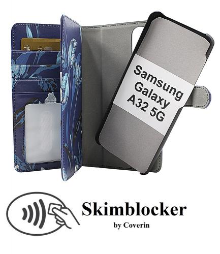 CoverIn Skimblocker XL Magnet Designwallet Samsung Galaxy A32 5G (SM-A326B)
