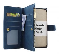 billigamobilskydd.se XL Standcase Luksuskotelo puhelimeen Motorola Moto G73 5G