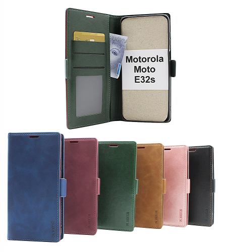 Luksuskotelo Standcase Wallet Motorola Moto E32s