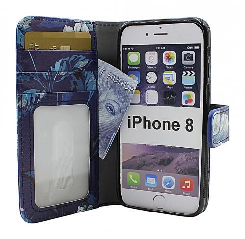 CoverIn Skimblocker Design Magneettilompakko iPhone 8