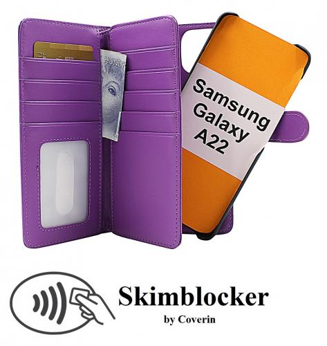 CoverIn Skimblocker XL Magnet Wallet Samsung Galaxy A22 (SM-A225F/DS)