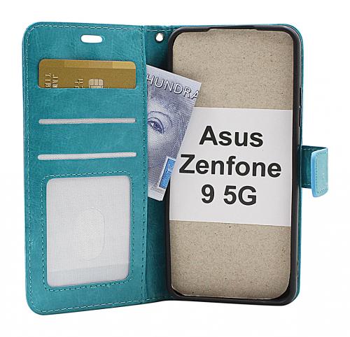 billigamobilskydd.se Crazy Horse Lompakko Asus Zenfone 9 5G