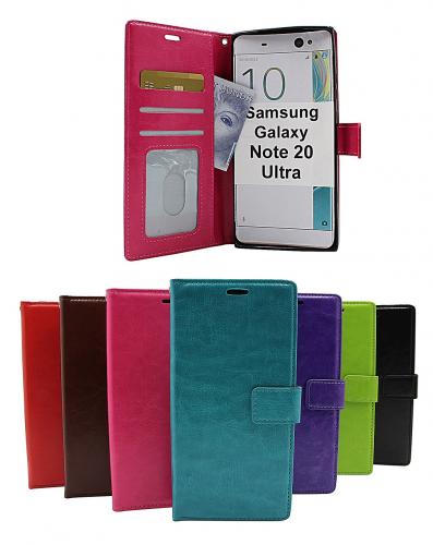 billigamobilskydd.se Crazy Horse Lompakko Samsung Galaxy Note 20 Ultra 5G (N986B/DS)